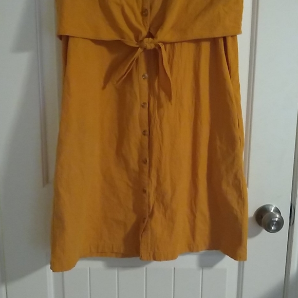 Orange Trendy Summer Dress - Picture 5 of 6